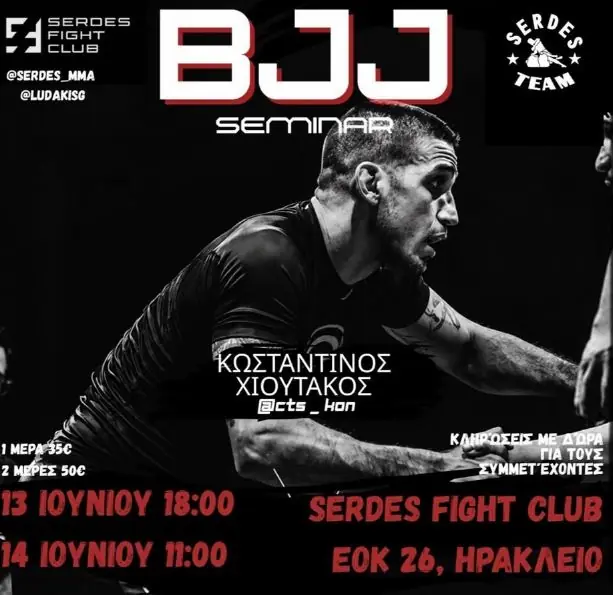 BJJ Seminar Poster